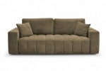 Sofa FOREST 3F Crown 11 Olive - funkcja spania z pojemnikiem