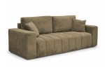 Sofa FOREST 3F Crown 11 Olive - funkcja spania z pojemnikiem
