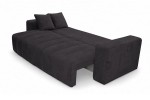 Sofa FOREST 3F Crown 20 Black - funkcja spania z pojemnikiem