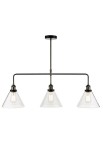 Lampa wisząca RAY 3 antyczny nikiel - 3x40w max E27 230V IP20 - där lighting