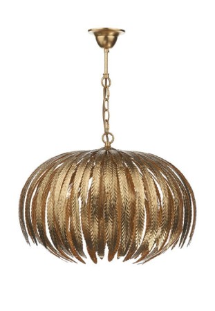 Lampa wisząca ATTICUS 5 złoty - 3x40w max E14 230V IP20 - där lighting