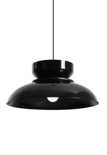 Lampa wisząca ALDO BLACK GLOSS - E27 LED 15W 230V 50 Hz IP20