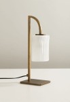 Lampa stołowa CUSPIDE mosiądz polerowany - 10W E14 220-240V IP20 - MM Lampadari