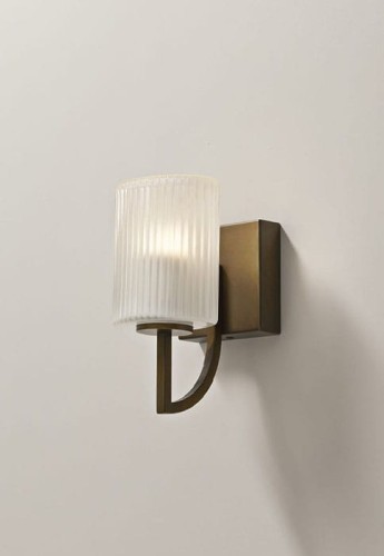 Lampa ścienna CUSPIDE A1 mosiądz polerowany - 10W E14 220-240V IP20 - MM Lampadari