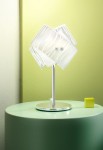 Lampa stołowa wewnętrzna AGNESE LP biały - E14 42W 220-240V AC 50/60Hz IP20 - GEA LUCE