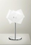 Lampa stołowa wewnętrzna AGNESE LP biały - E14 42W 220-240V AC 50/60Hz IP20 - GEA LUCE