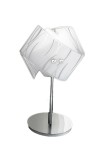Lampa stołowa wewnętrzna AGNESE LP biały - E14 42W 220-240V AC 50/60Hz IP20 - GEA LUCE