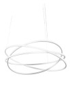 Lampa wisząca wewnętrzna ATIA SG biały - LED 120W 3000K 9500lm 220-240V AC 50/60Hz IP20 - GEA LUCE