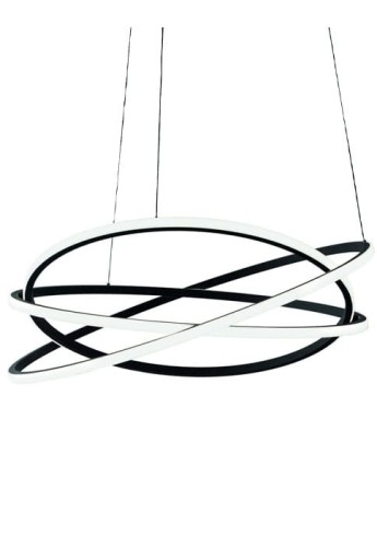 Lampa wisząca wewnętrzna ATIA SG czarny - LED 120W 3000K 9500lm 220-240V AC 50/60Hz IP20 - GEA LUCE
