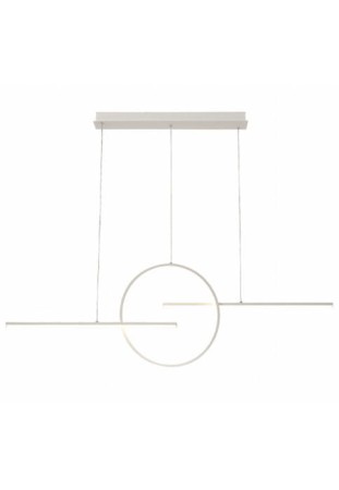 Lampa wisząca KITESURF biały - 50W LED 3000K 4000lm 230V IP20 - MANTRA