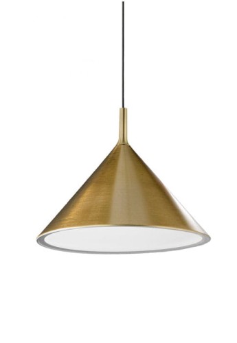 Lampa wisząca wewnętrzna BARBIE SG mosiądz - E27 60W 220-240V AC 50/60Hz IP20 - GEA LUCE