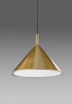 Lampa wisząca wewnętrzna BARBIE SG mosiądz - E27 60W 220-240V AC 50/60Hz IP20 - GEA LUCE