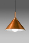 Lampa wisząca wewnętrzna BARBIE SG miedziany - E27 60W 220-240V AC 50/60Hz IP20 - GEA LUCE