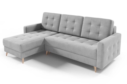 Narożnik INARI I - uniwersalny z funkcją spania i pojemnikiem