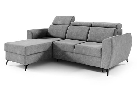 Narożnik TANGO I - uniwersalny z funkcją spania i pojemnikiem - tkanina Sally 8