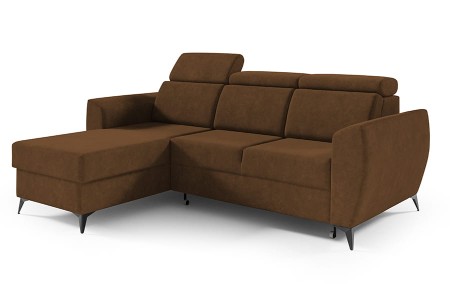 Narożnik TANGO I - uniwersalny z funkcją spania i pojemnikiem - tkanina Sally 4