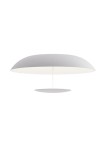 Lampa sufitowa wewnętrzna BLANCO Ø60 cm matowy biały - 23,8W 3000K 2893lm 220-240V 700mA IP20 - KARMAN