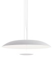 Lampa wisząca wewnętrzna BLANCO Ø92 cm matowy biały - 23,8W 3000K 2893lm 220-240V 700mA IP20 - KARMAN