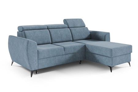 Narożnik TANGO I - uniwersalny z funkcją spania i pojemnikiem - tkanina Sally 5