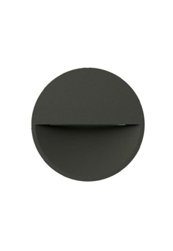 Lampa ścienna zewnętrzna ON grafitowo-satynowy - LED 6,5W 4000K 414lm 24V DC IP67 - CASTALDI LIGHTING