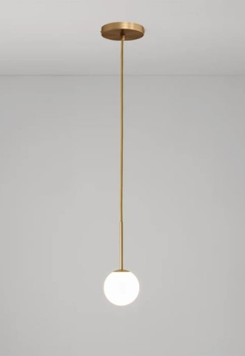 Lampa wisząca wewnętrzna ALFI T-3744S matt gold-black - LED 3W 2700K 300lm 24V 100V-240V IP20 - ESTILUZ
