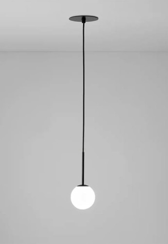 Lampa wisząca wpuszczana wewnętrzna ALFI T-3744R black-black - LED 3W 2700K 300lm 24V 100V-240V IP20 - ESTILUZ