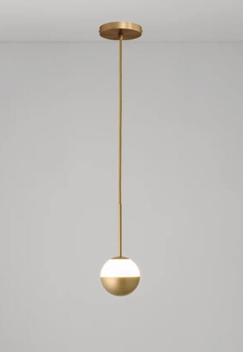 Lampa wisząca wewnętrzna ALFI T-3744AS matt gold-black - LED 3W 2700K 300lm 24V 100V-240V IP20 - ESTILUZ