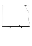 Lampa wisząca wpuszczana MORSE T-3915R black-black - LED 3x6,2W 2700K 3x725lm 350 mA 230V IP20 - ESTILUZ