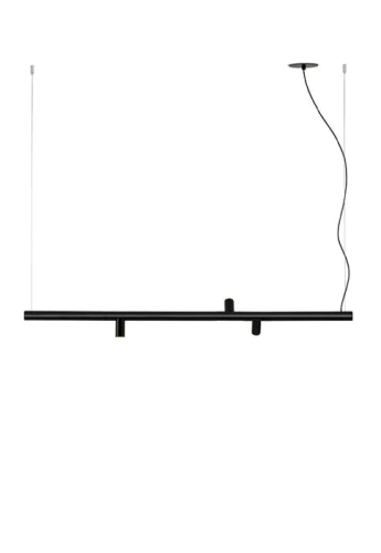 Lampa wisząca wpuszczana MORSE T-3915R black-black - LED 3x6,2W 2700K 3x725lm 350 mA 230V IP20 - ESTILUZ