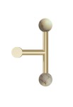 Lampa ścienna wewnętrzna RIGOBERTA DIRECT TRIO złoty-alabaster - 2xG9 220-240V IP20 - ROBIN