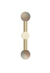 Lampa ścienna wewnętrzna RIGOBERTA DIRECT DUO złoty-alabaster - 2xG9 220-240V IP20 - ROBIN