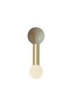 Lampa ścienna wewnętrzna RIGOBERTA DIRECT MONO złoty-alabaster - G9 220-240V IP20 - ROBIN