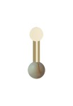 Lampa ścienna wewnętrzna RIGOBERTA DIRECT MONO złoty-alabaster - G9 220-240V IP20 - ROBIN