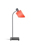 Lampa stołowa LAMPE DE BUREAU czerwony - 20W E14 230V IP20 - NEMO