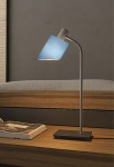 Lampa stołowa LAMPE DE BUREAU niebiesko szary - 20W E14 230V IP20 - NEMO