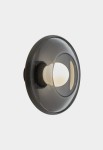 Kinkiety wewnętrzny TRIP GLASS zadymiony - E14 9W 207lm 100-240V IP20 - LEDS C4