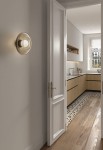 Kinkiety wewnętrzny TRIP GLASS bursztynowy - E14 9W 207lm 100-240V IP20 - LEDS C4