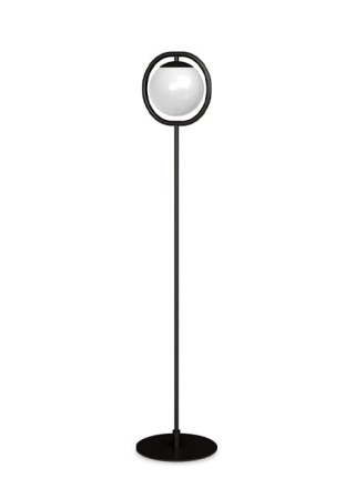 Lampa podłogowa wewnętrzna SPHERE P-243 black - E27 LED 220-240V IP20 - PUJOL 