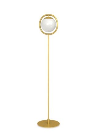 Lampa podłogowa wewnętrzna SPHERE P-243 gold - E27 LED 220-240V IP20 - PUJOL
