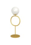 Lampa stołowa wewnętrzna SPHERE PS-244 złoty - E27 LED 220-240V IP20 - PUJOL