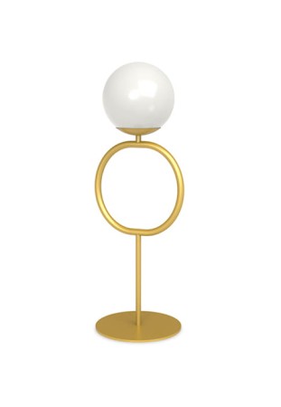 Lampa stołowa wewnętrzna SPHERE PS-244 złoty - E27 LED 220-240V IP20 - PUJOL