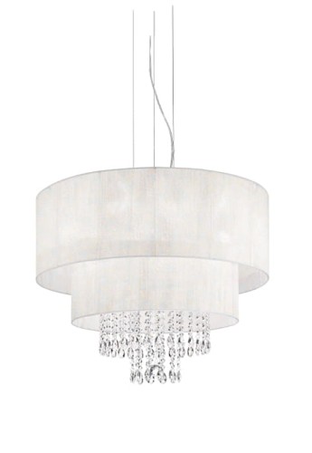 Lampa wisząca OPERA SP6 biały - E27 max 6x60W 220-240V AC IP20