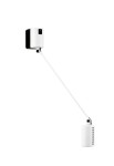 Lampa ścienna DAPHINE 35 Matt white - LED 5W 2700K 410lm 220-240V AC IP20 - LUMINA