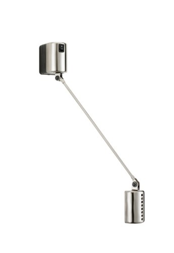 Lampa ścienna DAPHINE 35 Brushed nickel - LED 5W 2700K 410lm 220-240V AC IP20 - LUMINA