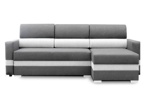 Narożnik ERNESTO BIS - uniwersalny z funkcją spania i pojemnikiem