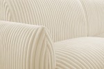 Sofa modułowa CARLA 3N - bez funkcji spania, tkanina Tilia 03