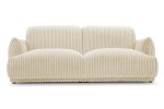 Sofa modułowa CARLA 3N - bez funkcji spania, tkanina Tilia 03