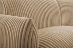 Sofa modułowa CARLA 3N - bez funkcji spania, tkanina Tilia 11