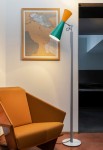 Lampa podłogowa PARLIAMENT zielono-żółty - 2x52W 230V IP20 - NEMO