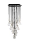 Lampa wisząca NILOS BLACK GOLD 26 - G9 26x8W 230V-50Hz IP20